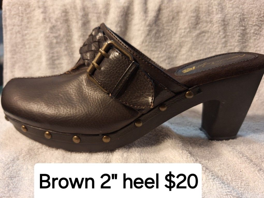 Brown 2" Heel