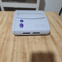 SUPER NINTENDO NES CONTROL DECK SYSTEM JR MINI SNES-101 CONSOLE ONLY