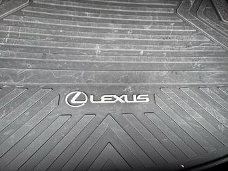 genuine lexus trunk rubber mat cover