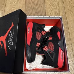 Jordan 4 Red Thunder 