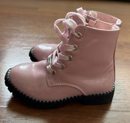 Pink Toddler Girl Boots Size 10