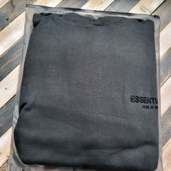 Black Essentials Hoodie 