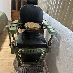 Antique Barbershop Chair