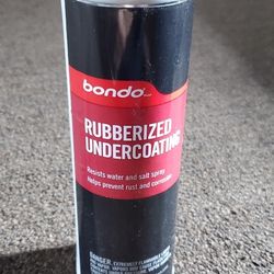3M 737 Heavy Duty Black 18 Oz Bondo Aerosol Rubberized Undercoating Spray