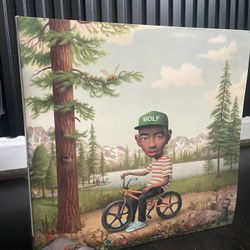 Tyler, the Creator Wolf Vinyl Never Used Like New Sticker Included