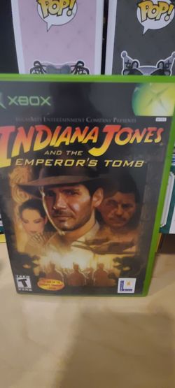 Xbox game infiana Jones and the emperors tomb.