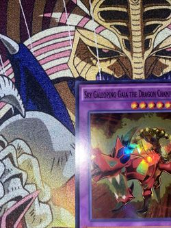 Yugioh Sky Galloping Gaia the Dragon Champion MIL1-EN010 Super Rare 1st Ed  NM/M for Sale in Tampa, FL - OfferUp