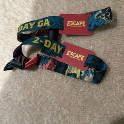 Escape 2-Day Pass $250