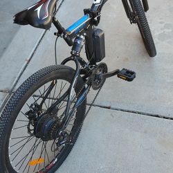 Ancheer Folding Electric Bike With Full Suspension 