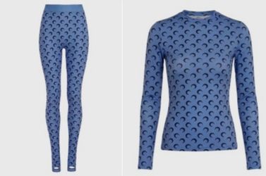 Marine Serre tights & top Set
