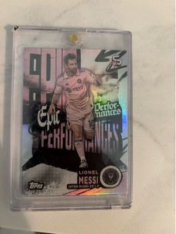 Messi trading cards