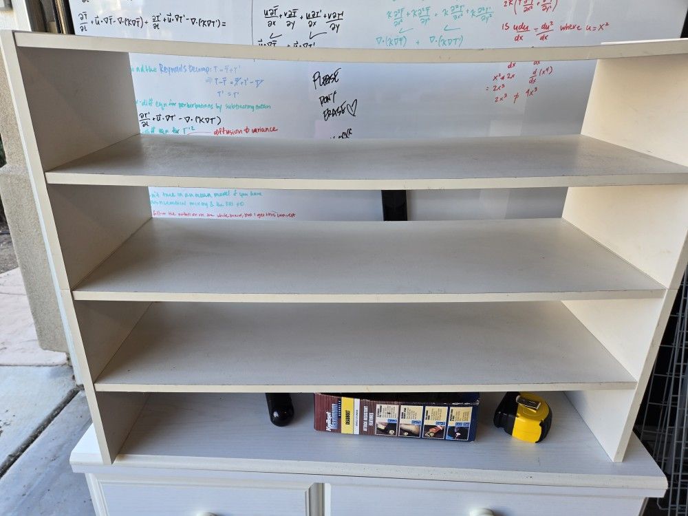 White Shelves (Shoes or Other) 31x21x11 5 Deep