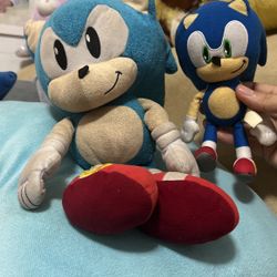Sonic Plushies 