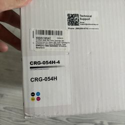 4 Pack CRG 054H Toner Cartridge for Canon ImageClass MF642cdw MF641cw LBP622cdw