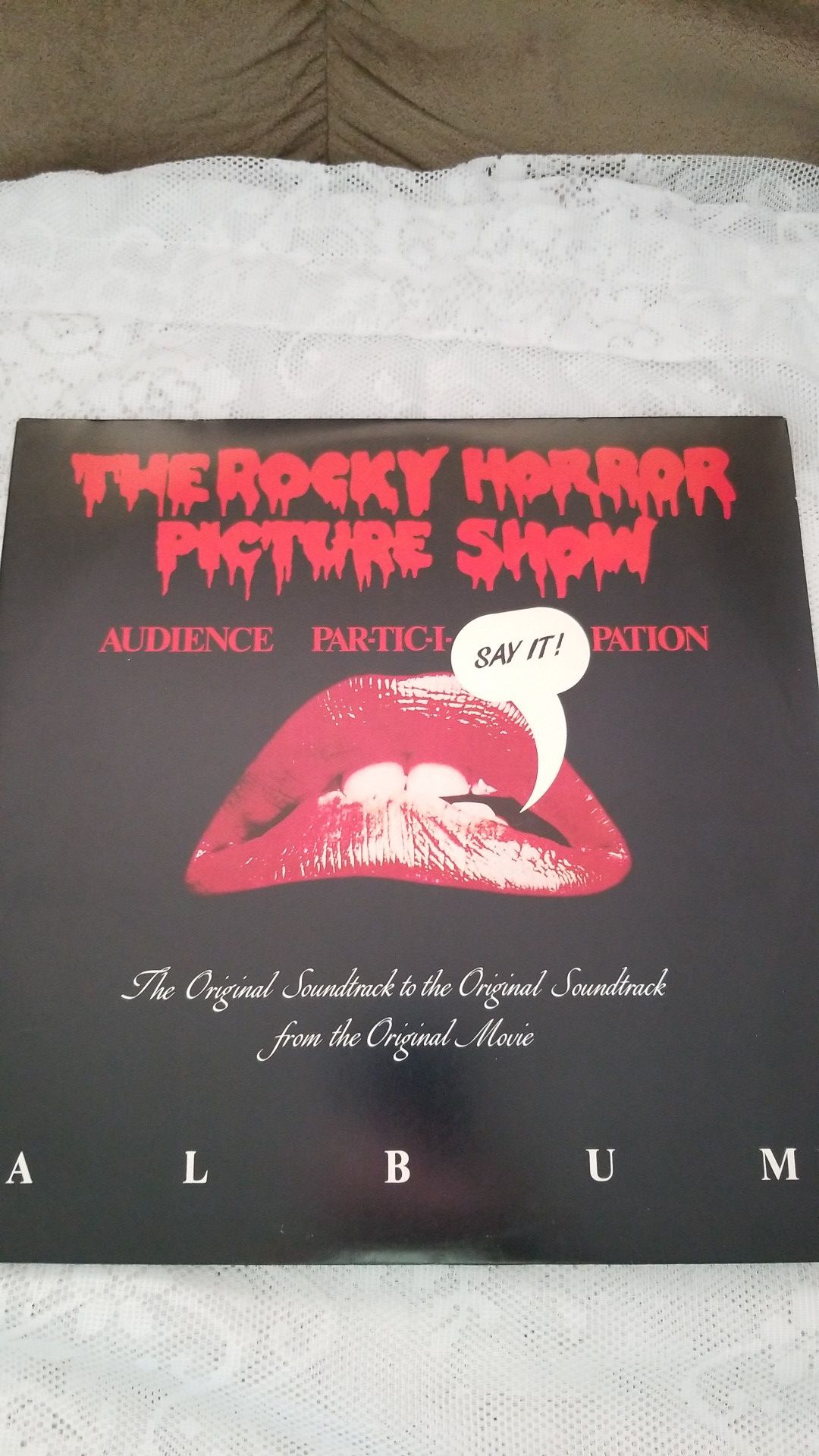 THE ROCKY HORROR PICTURE SHOW VINYL LP ALBUM