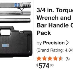 3/4 Torque Wrench (Precision Instruments)