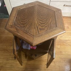 Small Wood Cabinet 