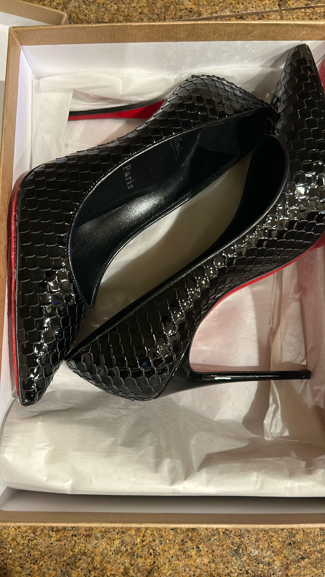 Christian Louboutin 37.5 Black