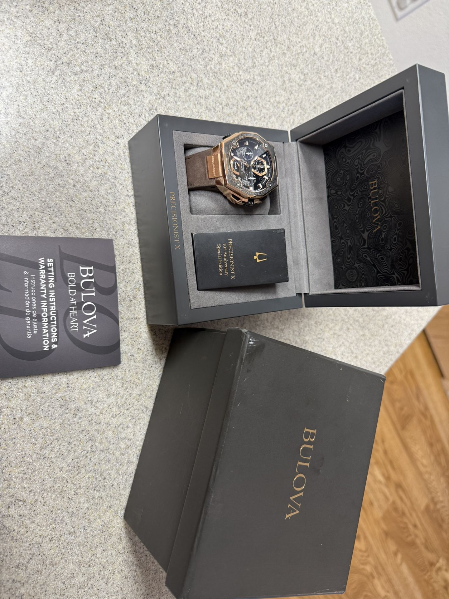 Bulova Precisionist X 10th anniversary special edition