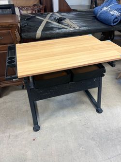 Student Desk with Storage Drawers