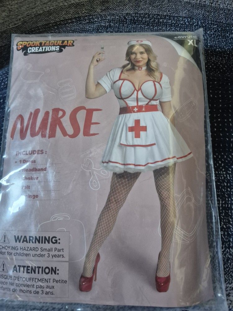 Spooktacular Creations Nurse Costume Women's. X Large