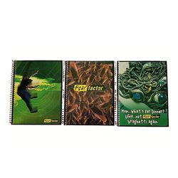 3 Fear Factor Notebooks from 2003 - Never Used