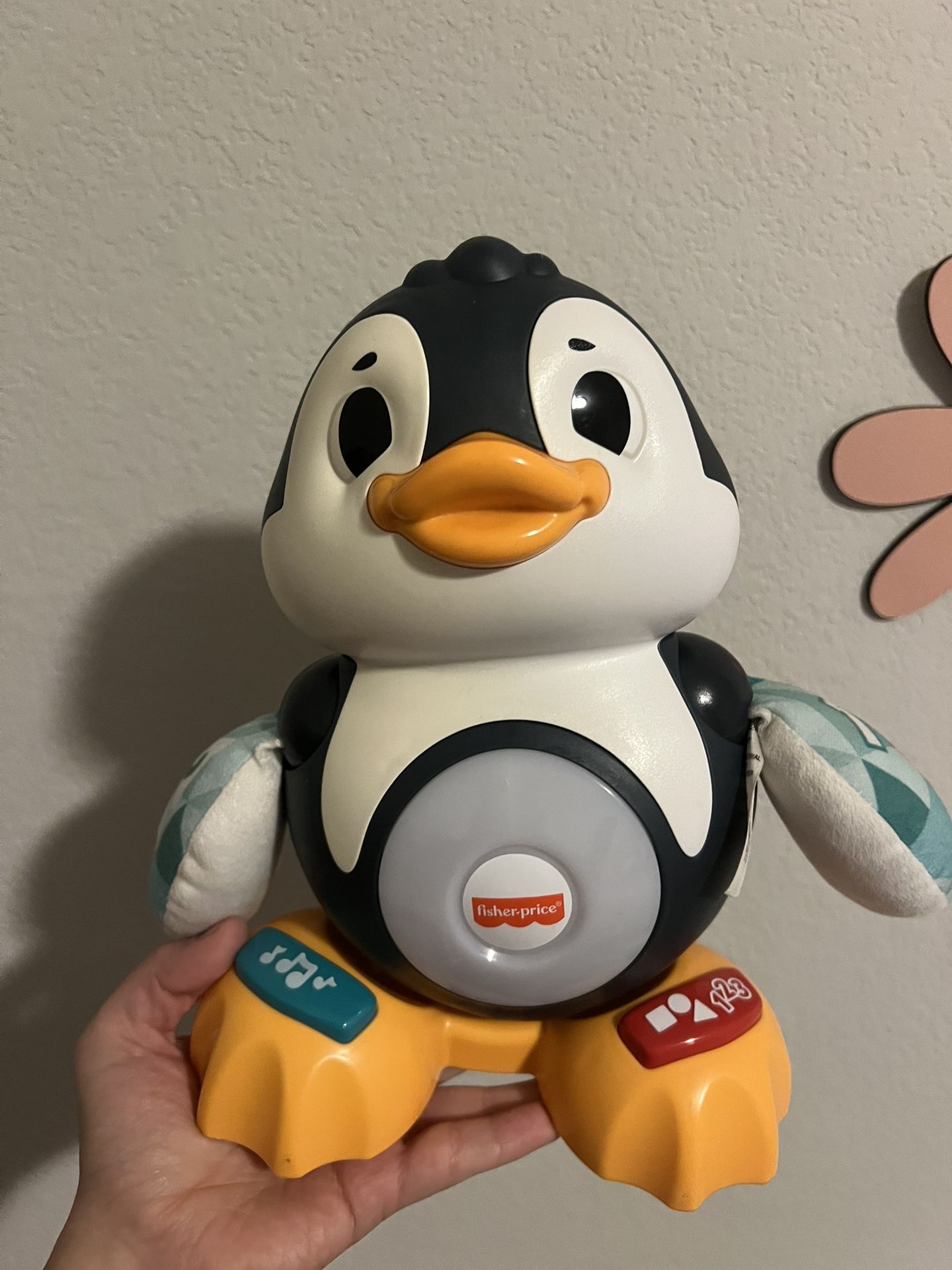 Fisher-Price Linkimals Cool Beats Penguin Baby & Toddler Learning Toy with Music & Lights