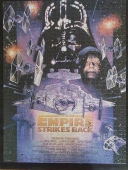 Star Wars wall poster.