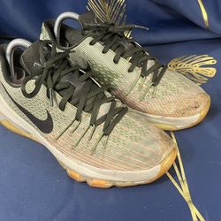 PREOWNED NIKE KEVIN DURANT (KD) SIZE 6.5Y 768867-023 - GREEN