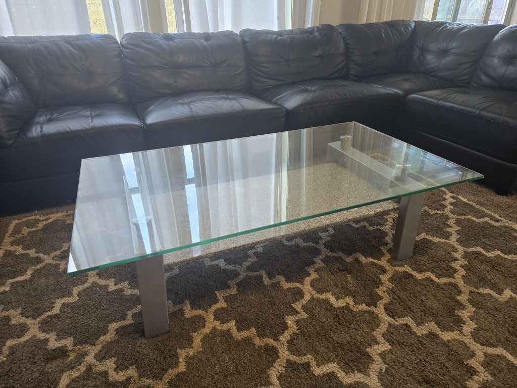 50 Obo Dania Coffee Table And Side Table Granite Glass 