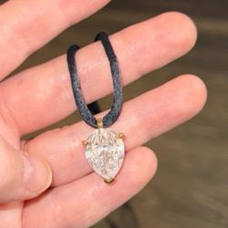 HOLLYWOOD COLLECTION MARILYN MONROE DIAMOND PENDANT NECKLACE