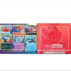 Pokémon TCG: Sword & Shield—Battle Styles Elite Trainer Box (red) Game Game Game Game Game Game Game Gift Set Multicoloured