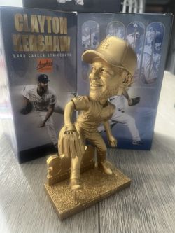 Clayton Kershaw Gold Bobble Head