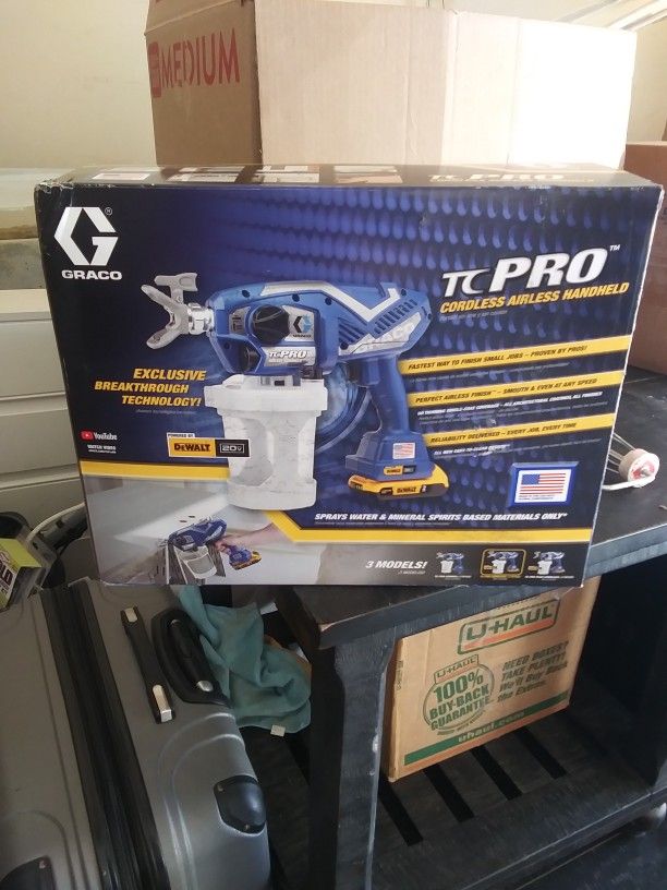 Graco/Dewalt Cordless Paint Sprayer