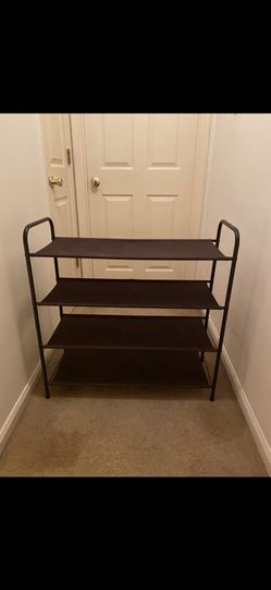 4-Tier Shoe Rack Storage Organizer