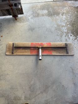 Concrete Wood Bullfloat