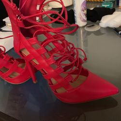 Red Heels Size 7