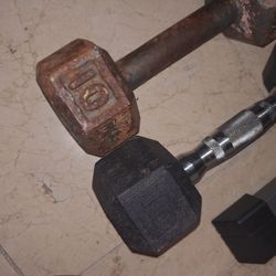 10 lb Dumbells 