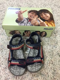 New Primigi sandals for boys, size 34, us 2-2.5