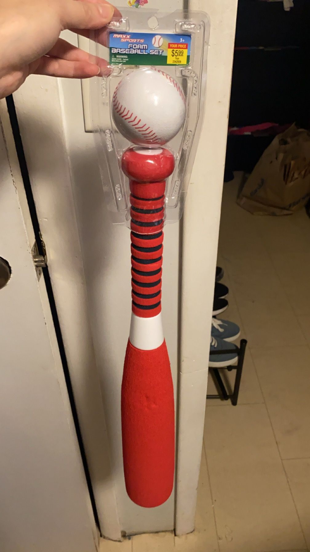 Baseball Set Toddlers New