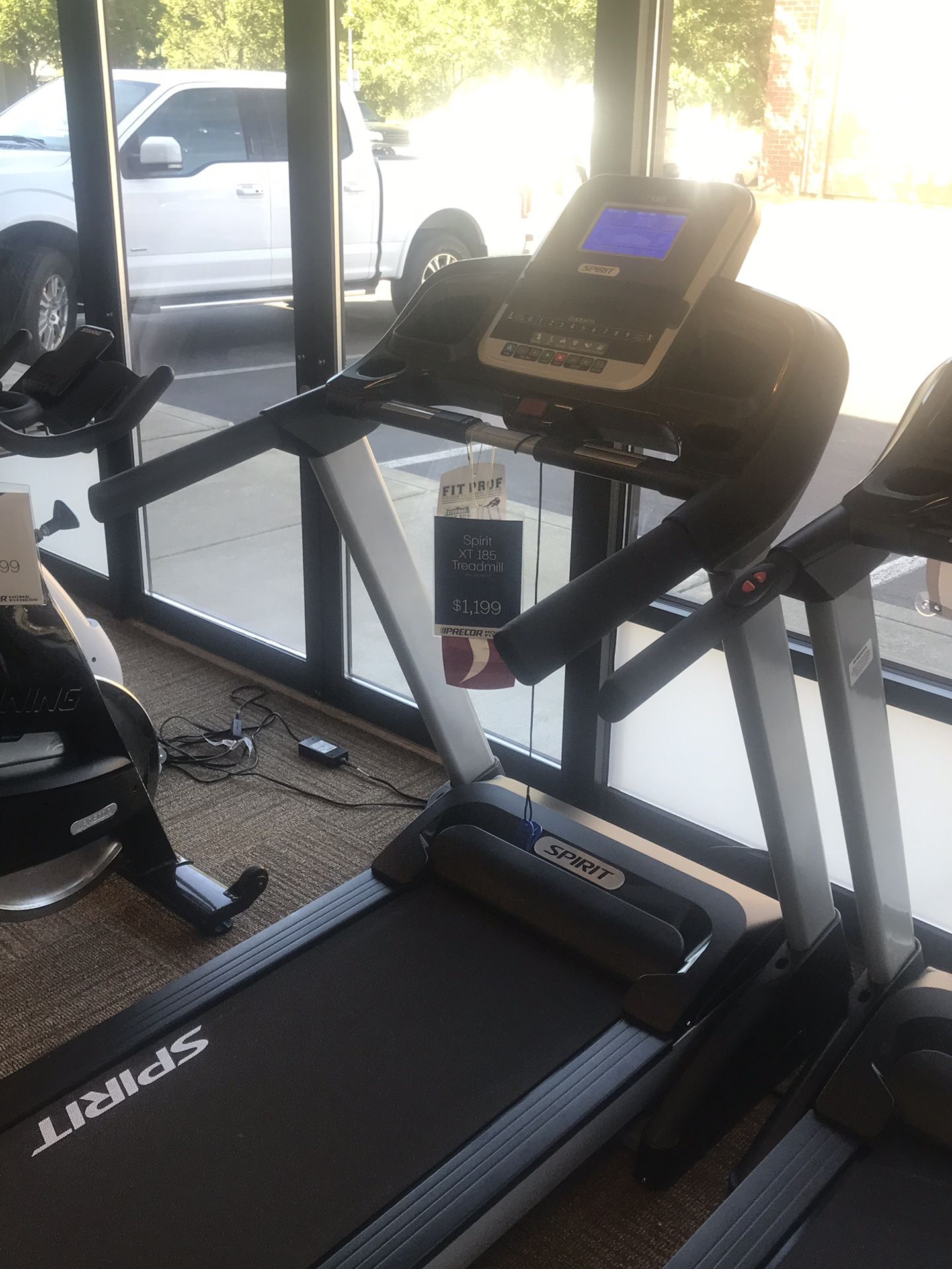 Brand new Spirit XT185 folding treadmill