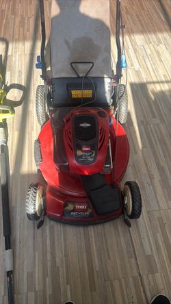 lawn mowers and pressure washer