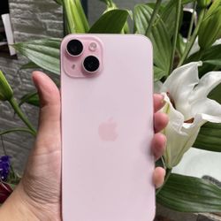 Pink iPhone 15 Plus 