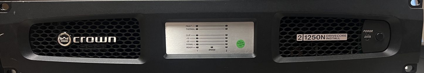 Crown DriveCore 2|1250N Amplifier W/BLU LINK