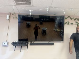 75 Inch LG TV & Vizio Sound Bar