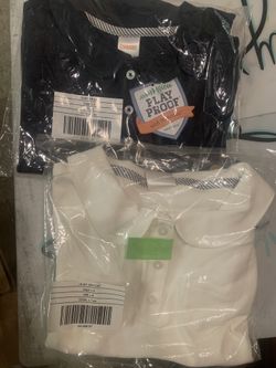 Gymboree polo shirts blue Navy and White