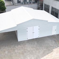 2025 Brand new 42 ft x 30 ft Metal Storage Shed (Unused) / outdoor storage shed/ heavy duty steel/barn Shed /farm Shed /business Shed