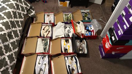 Various Jordan’s, Dunks, SBs , Sz 13-14 New and Used