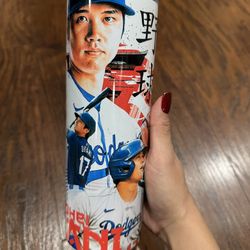 Custom 20oz LA Dodgers Shohei Ohtani Stainless Steel Tumbler