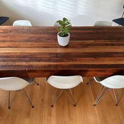 Douglas Fir Solid Wood Dining Table